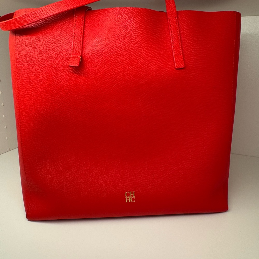 Carolina Herrera Red Women's Tote Bag